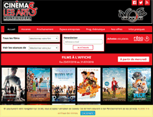 Tablet Screenshot of les-arts-cinema.com